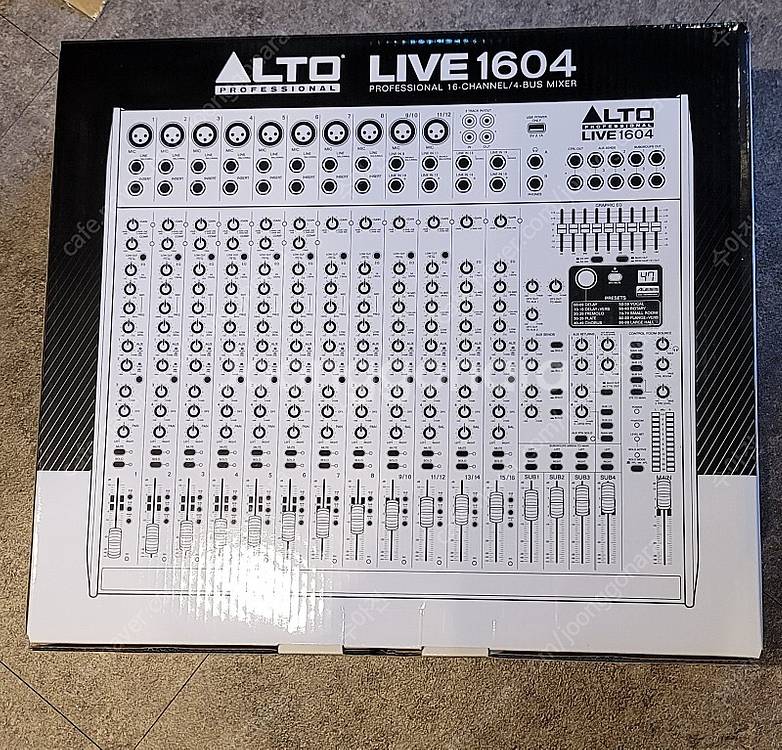 알토 ALTO 1604 16채널 믹서 판매합니다.--2