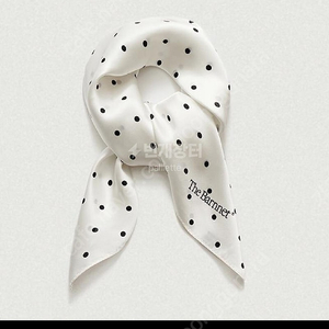 구해요) 더바넷 스카프 vivian polka dot scarf