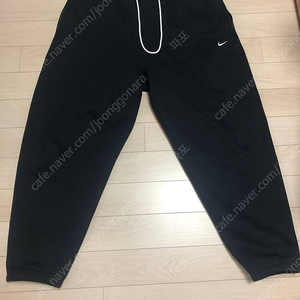 나이키 후리스 팬츠(아시아핏) // Nike NRG Solo Swoosh Fleece Pants Black Asia 핏