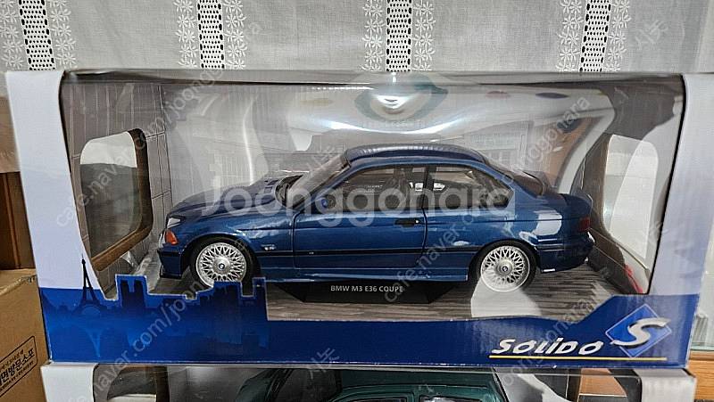 1:18 솔리도 BMW M3 E36 다이캐스트 모형자동...--3