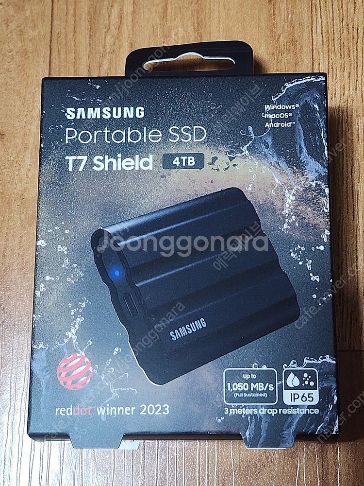 [미개봉 정품] 삼성 T7 Shield 4TB--0