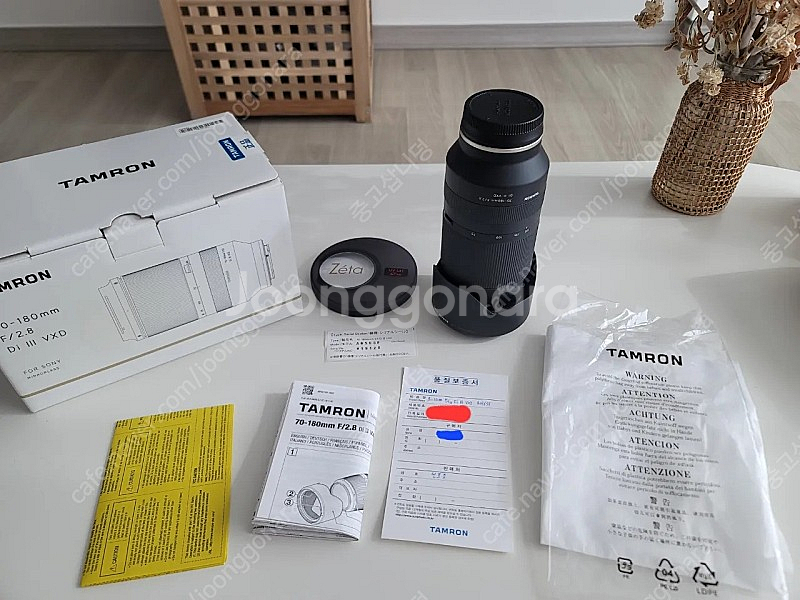 탐론 70180 렌즈 팝니다. Tamron 상태좋음--2