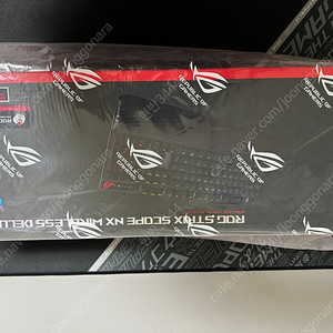 ASUS ROG STRIX SCOPE NX WIRELESS DELUXE 영문 (적축) 무선 키보드 판매합니다