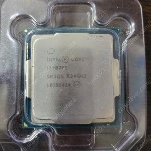 i7-8700 CPU 판매합니다