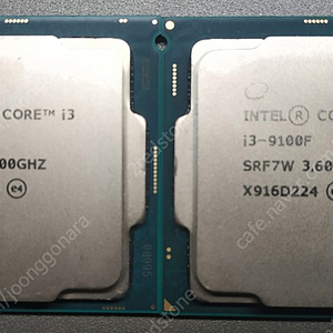 INTEL I3 8350K, 9100F 각 7만, 4만 택포