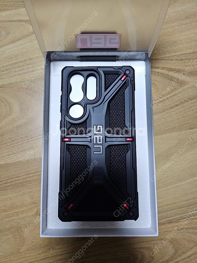 갤럭시 S23 울트라 UAG 모나크 케블라 블랙 케이스--0