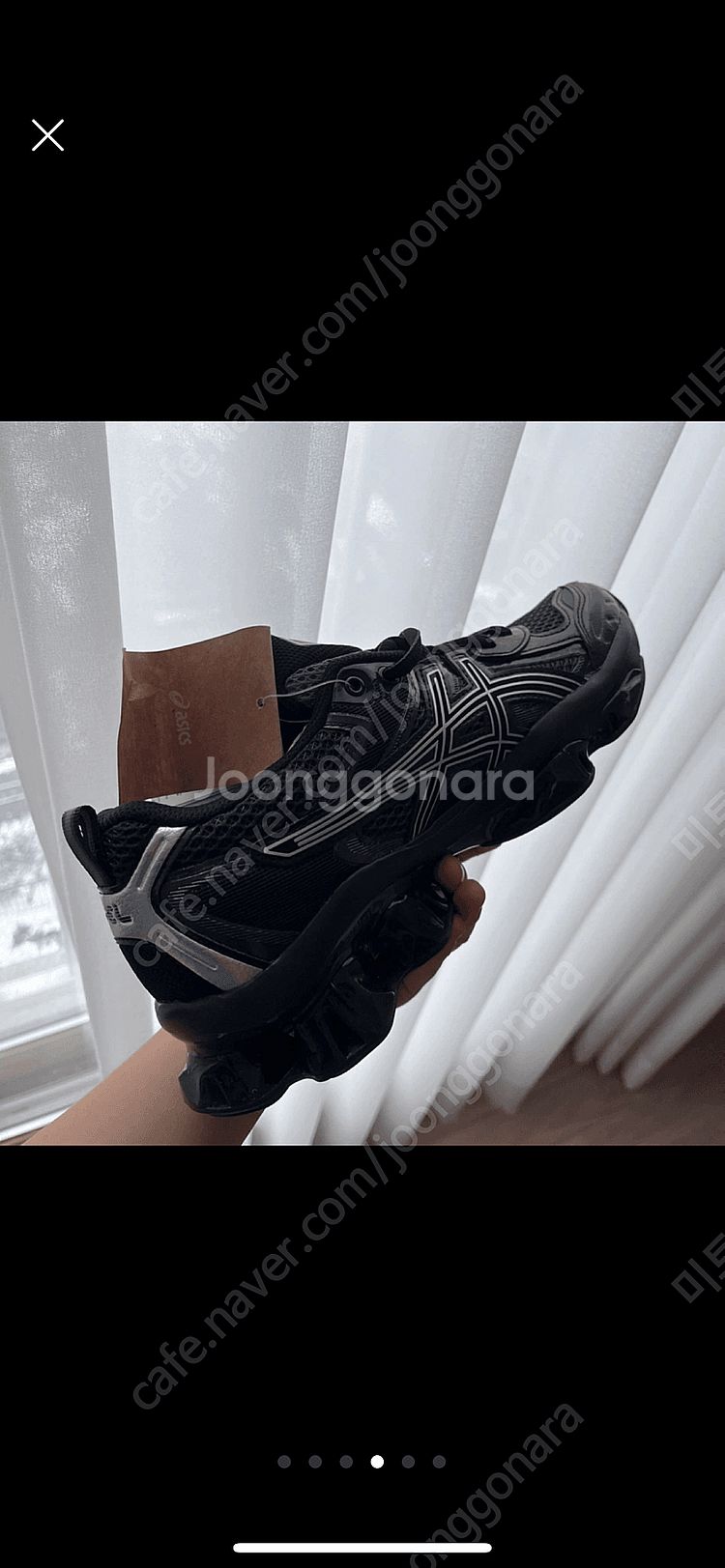아식스 젤퀀텀 키네틱 그래파이트 블랙--3