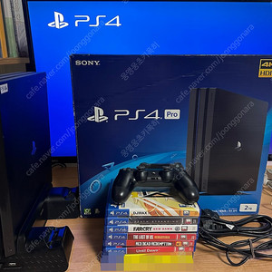 PS4 pro 7218 2테라 + 거치대 + 여러 타이틀 / 펌웨어11