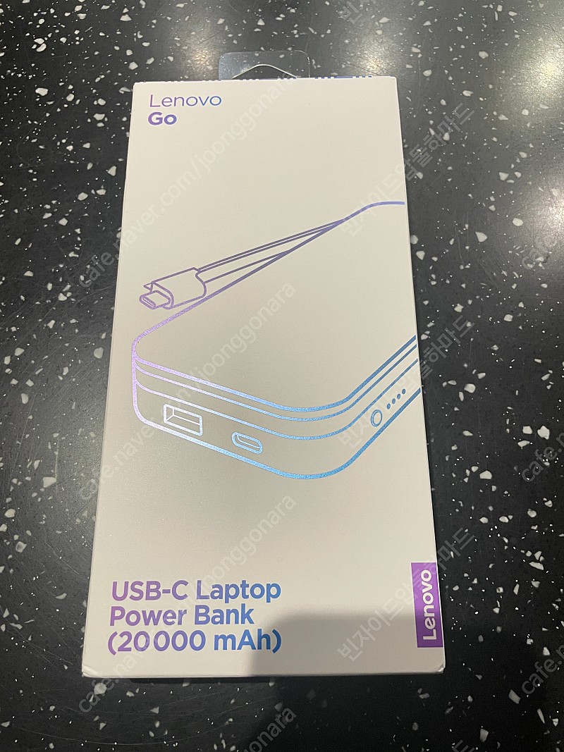 레노버 노트북 보조배터리(USB-C Laptop Power Bank 20000mAh) 팝니다