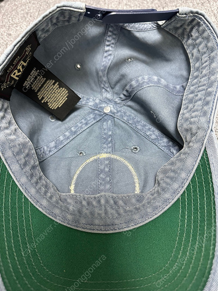 RRL볼캡 블루 판매합니다--1