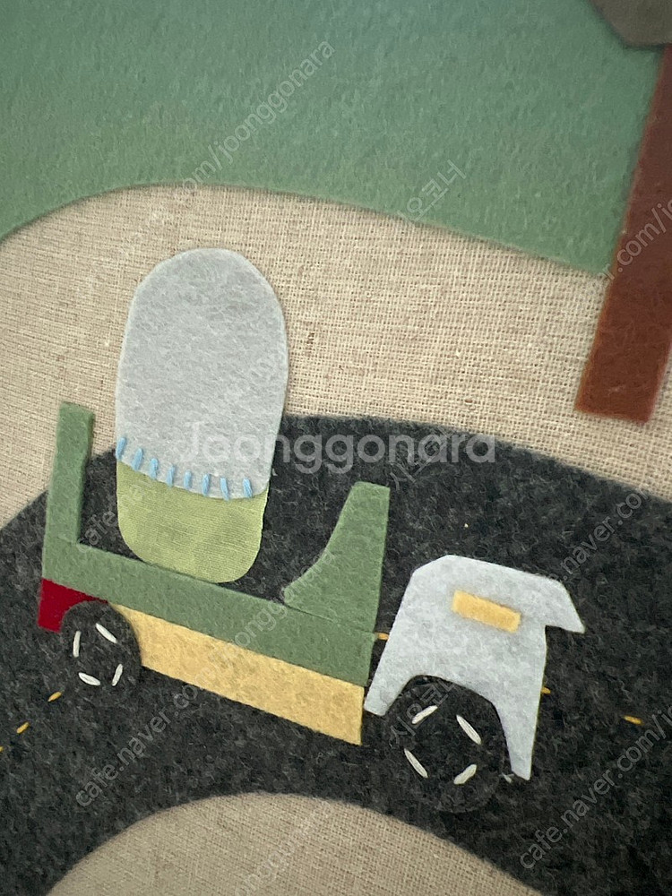 친환경 핸드메이드 패브릭 액자--1