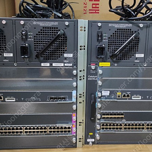 CISCO(시스코) 백본급 WS-C4507R+E 스위치 팝니다.-세금계산서 발행가능