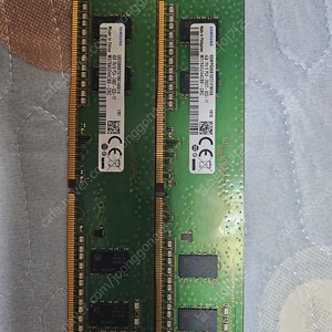 삼성 DDR4 PC4 2400t 4G 2개 판매합니다