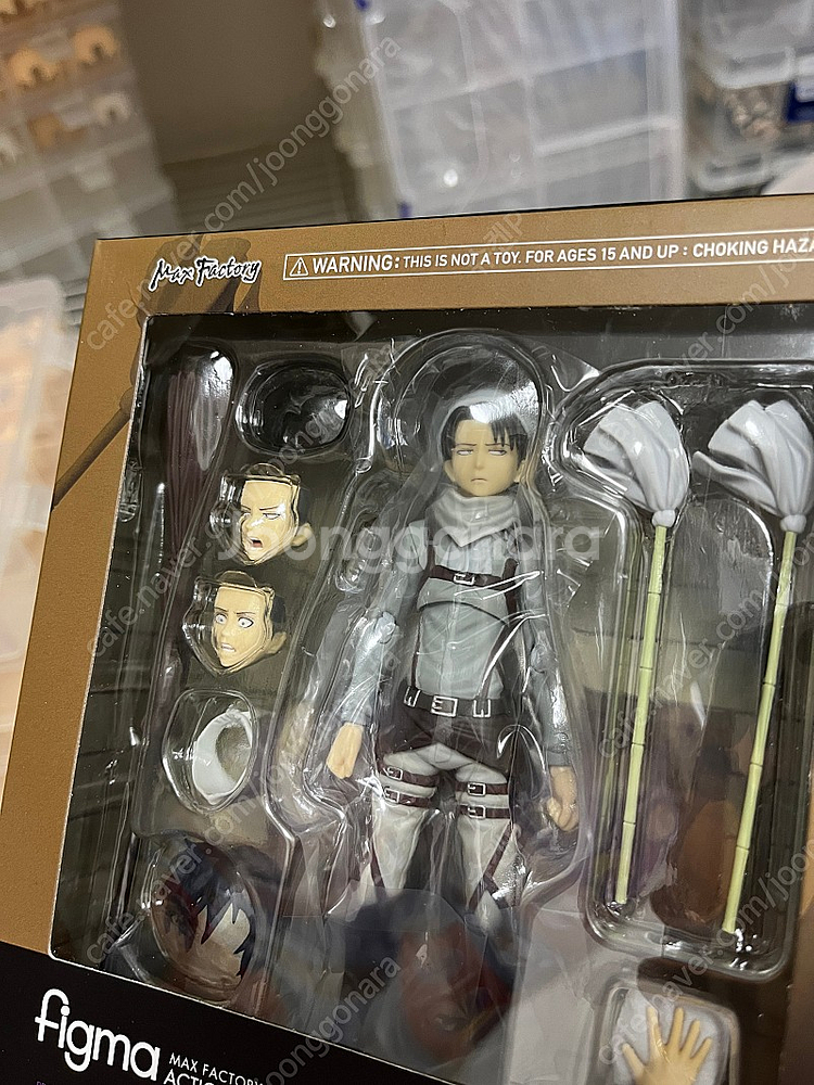 진격의거인 리바이 피그마 Figma 피규어 미개봉--1