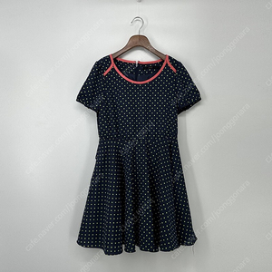 ﻿SOUP 숲 도트 미니 원피스 (66 size / NAVY)