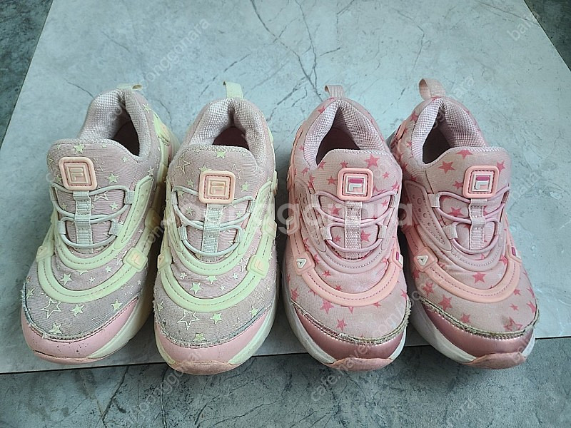 휠라 꾸미, 디스럽터, 바비키즈 장화 190사이즈 일괄--0