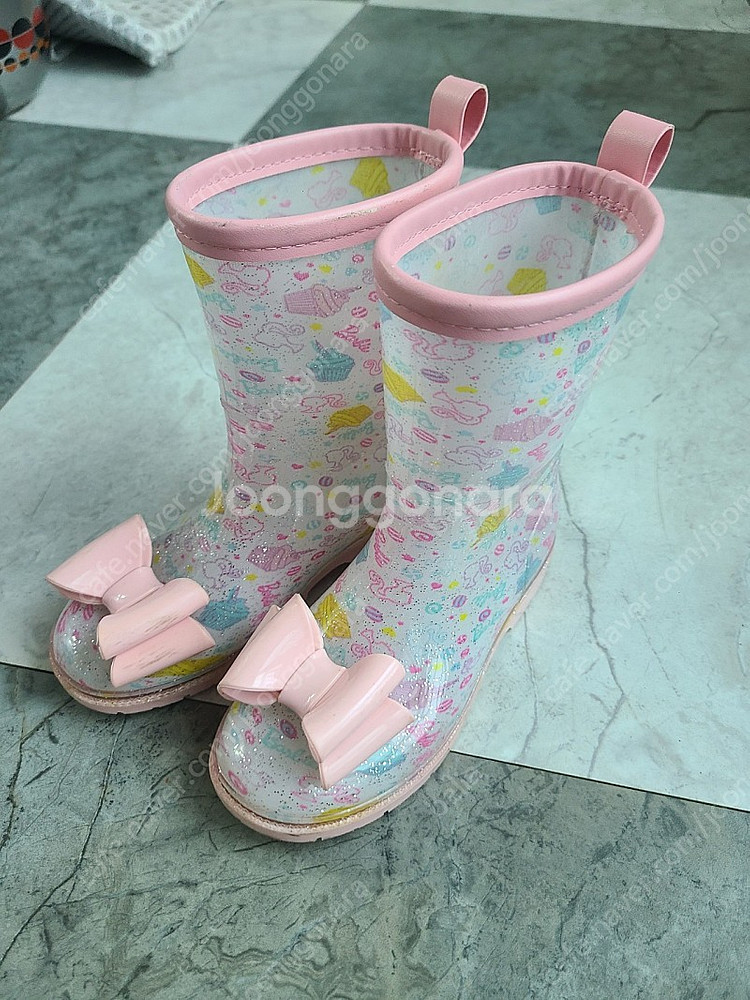 휠라 꾸미, 디스럽터, 바비키즈 장화 190사이즈 일괄--6