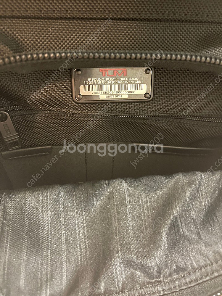 투미 알파3 티패스 26578DH 백팩 팝니다.--6