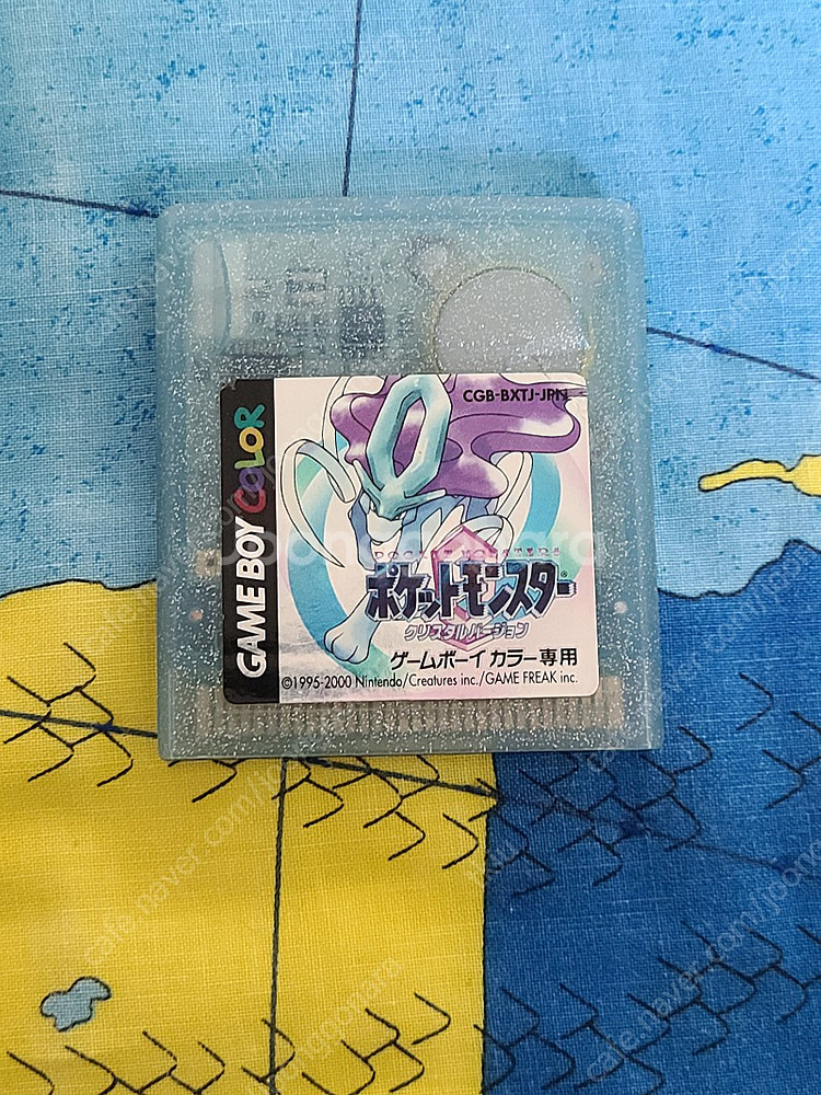 게임보이 컬러 본체, 포켓몬스터 크리스탈 알팩(일판)--9