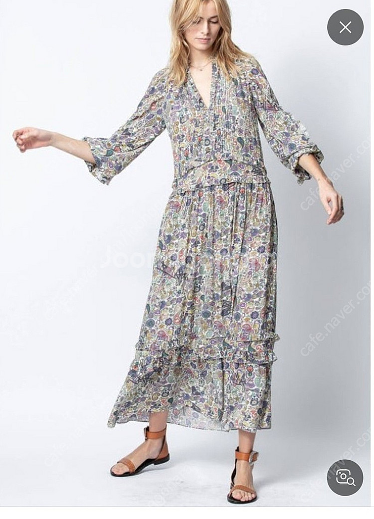 쟈딕 앤볼테르 만달라 원피스 XS--0