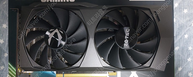 조텍 ZOTAC GAMING 지포스 RTX 3060 TWIN Edge D6 LHR 12GB 팝니다.