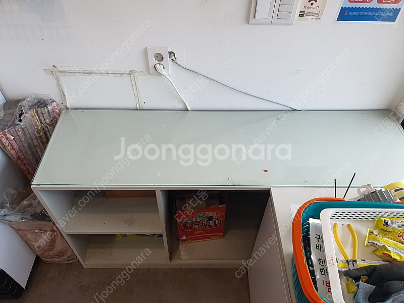 주문제작 키오스크다이 키오스크대 협탁 낮은 협탁 진열장...--0