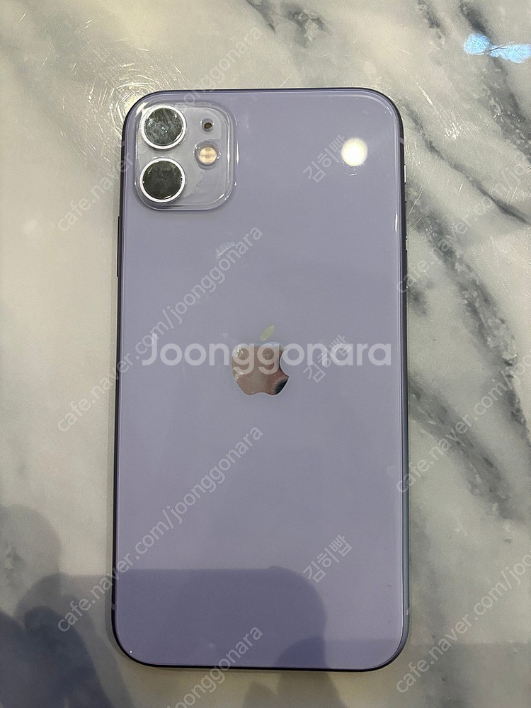아이폰11 퍼플 128GB(S급 배터리91%)--0