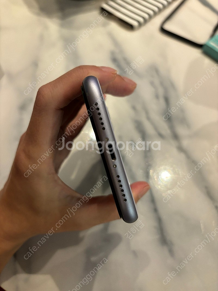 아이폰11 퍼플 128GB(S급 배터리91%)--1