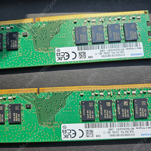 삼성 DDR4 25600 RAM 16GB 3200Mhz X 2