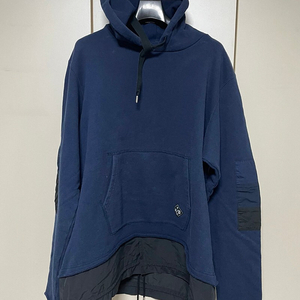 미하이야스히로 MIHARA /빌라봉 콜라보 후디 M size ( Navy color)