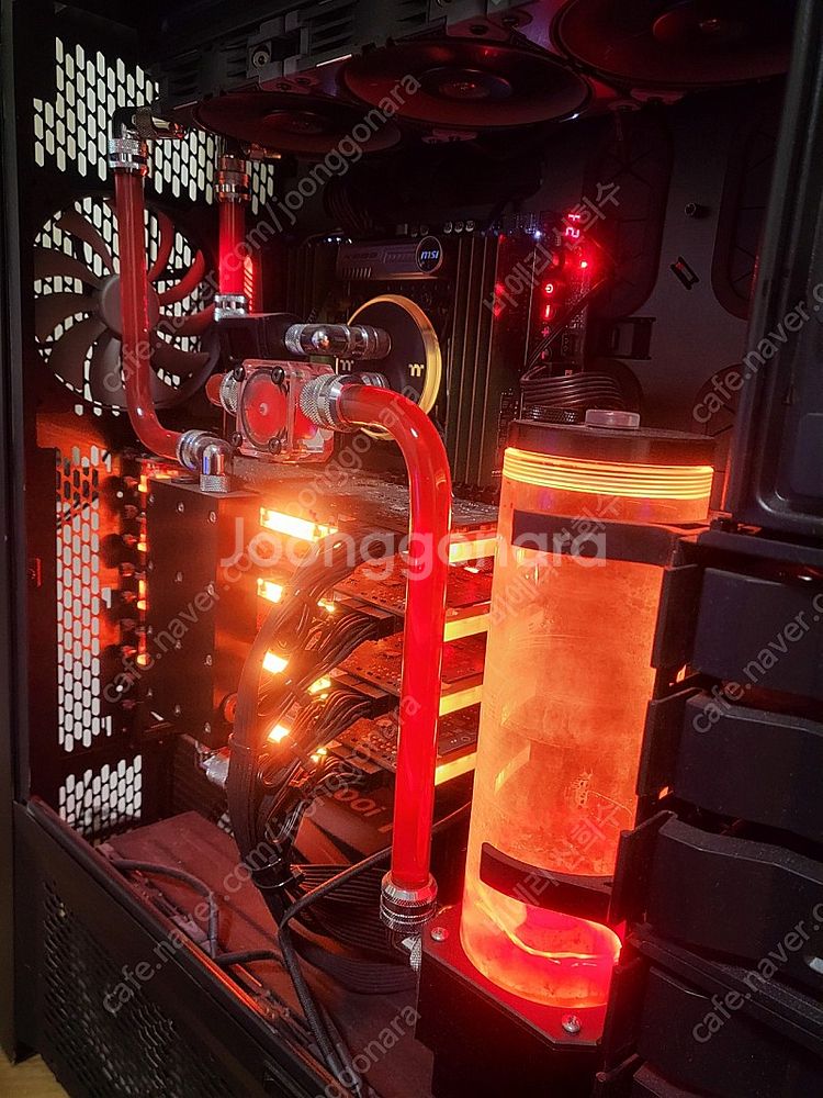 데스크탑 커스텀 수냉 pc--3