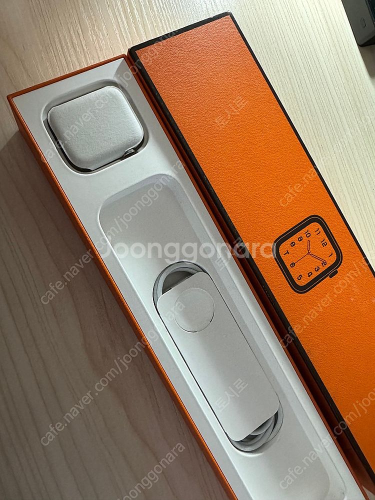 에르메스 애플워치6 44mm 실버 단품 판매.--0