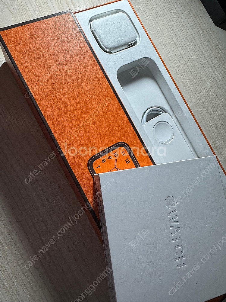 에르메스 애플워치6 44mm 실버 단품 판매.--6