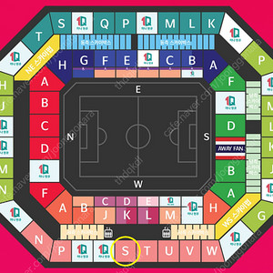 축구 국가대표 vs 태국전 2등석S W-S구역 42,43열 대각 연석