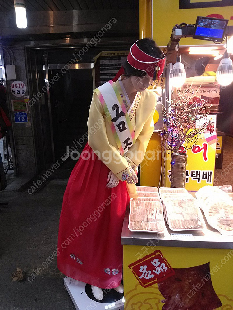 인형로봇 마네킹로봇 여자로봇 인사하는로봇 인사하는마네킹...--0
