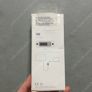 (미개봉)Apple Mini DisplayPort to DVI Adapter