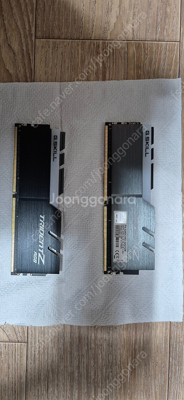 메모리 램 G. SKILL DDR4-3200판매 합니다--1