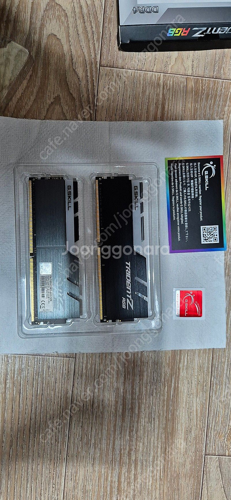 메모리 램 G. SKILL DDR4-3200판매 합니다--2