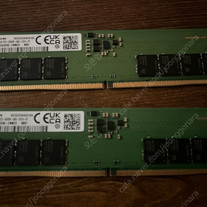 삼성 DDR5 5600 16기가 2개 판매합니다