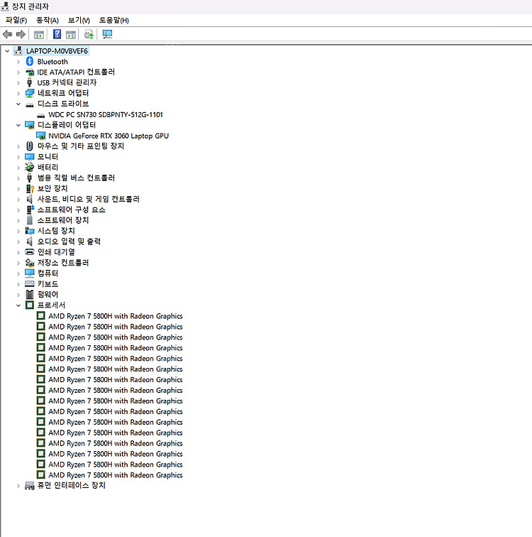 레노버 리전 5 프로 (5800H, RTX3060)--0