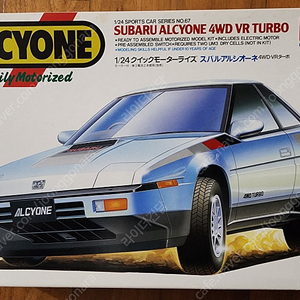 타미야 SUBARU ALCYONE 4WD VR TURBO Easily Motorized TAMIYA 스바루 알키오네 4륜 터보 모터라이즈드 제품