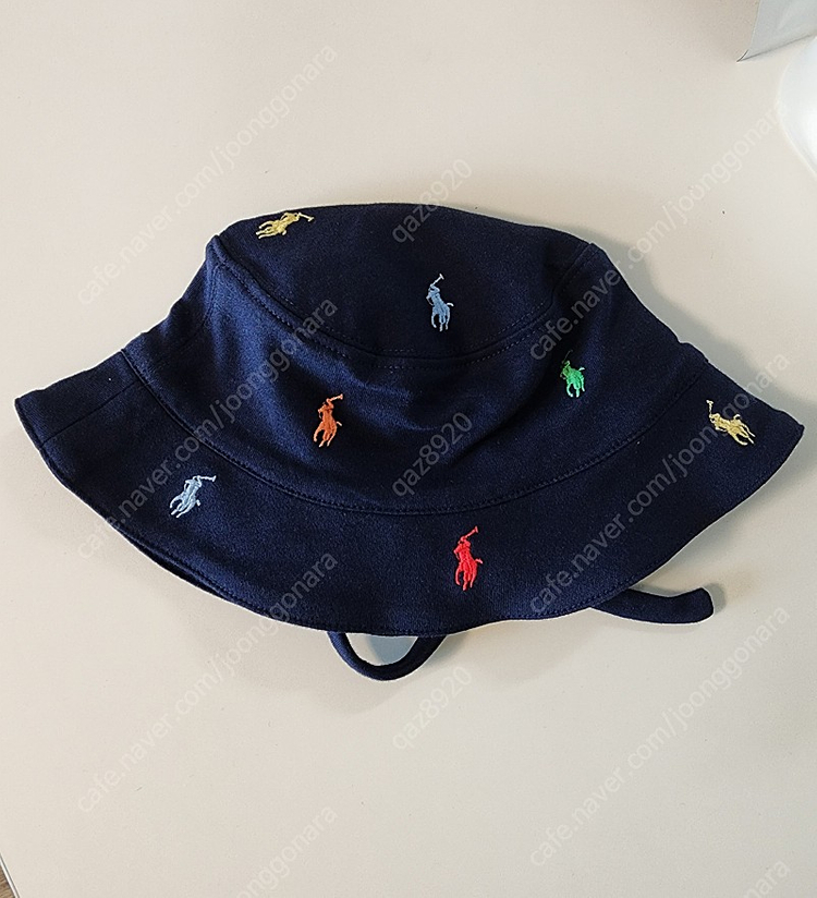 폴로 아기 모자--1