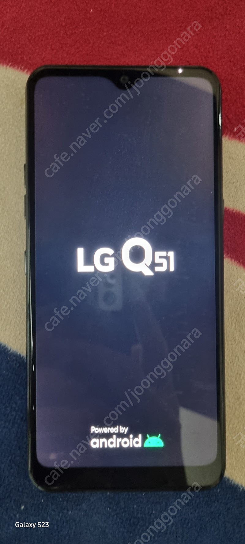 [중고폰] LG-Q51 32GB 검정색 7만 무 잔상