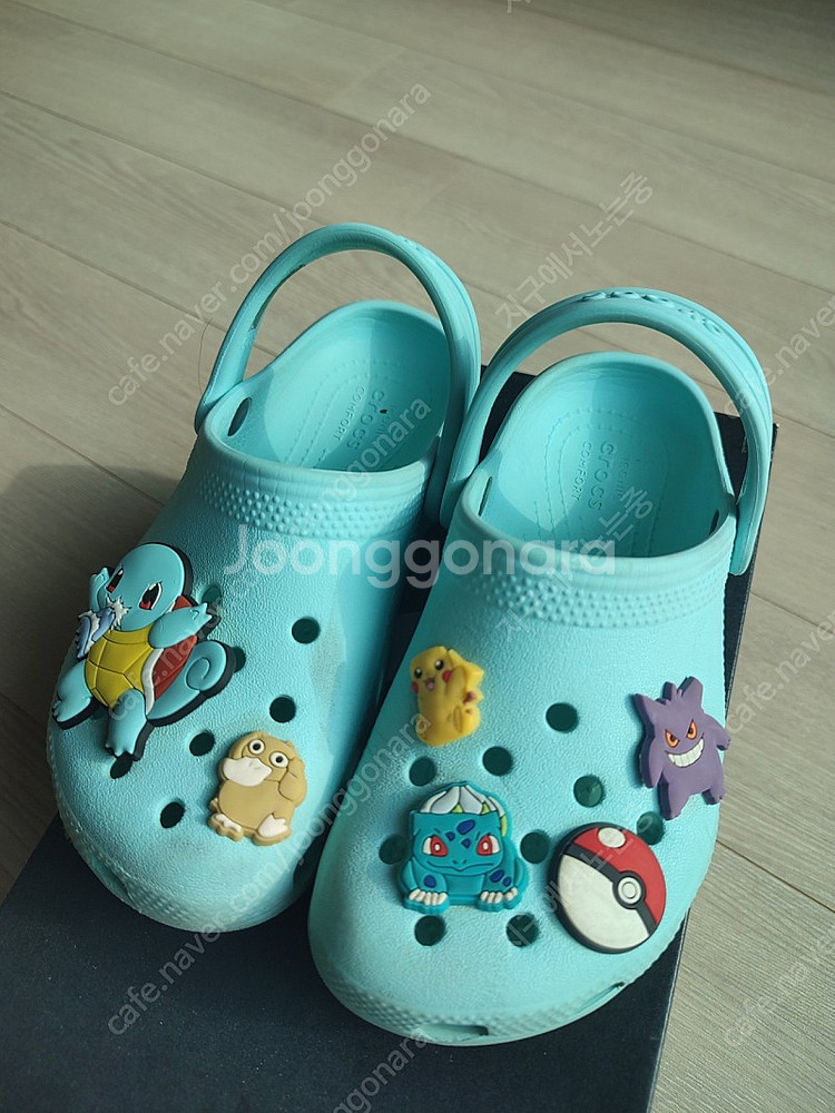 크록스 C12 190사이즈 택배가능 포켓몬 지비츠 같이...--1