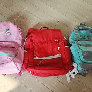 초등여학년 책가방과 현장학습가방