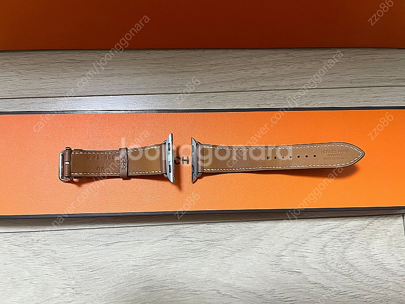 애플워치 에르메스 스트랩 41mm 골드 스위프트 가죽 ...--2
