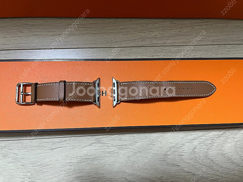 애플워치 에르메스 스트랩 41mm 골드 스위프트 가죽 ...--3