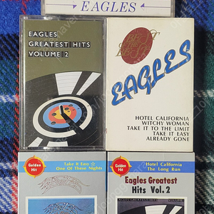 이글스(EAGLES) 카세트테이프 모음