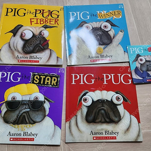 영어원서 - pig the pug 총 4권 + cd