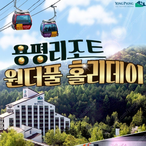 용평리조트 올인클루시브3월4월~딥다이브+발왕산케이블카+애니포레+조식